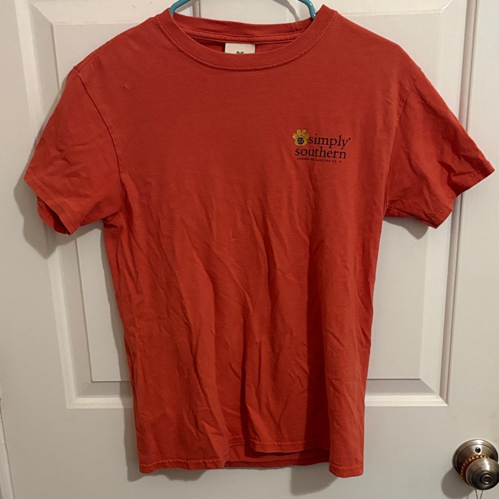 Simply Southern Coral Tee